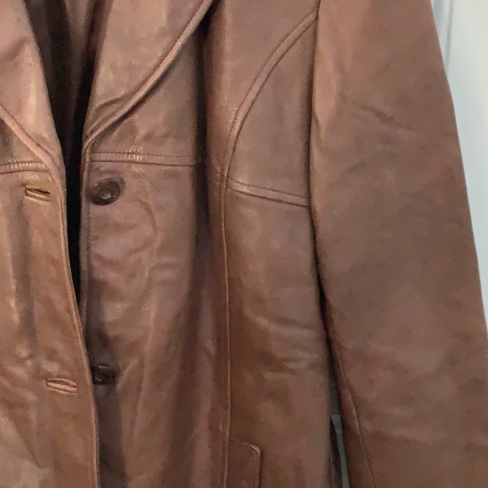 Vintage Wilson 1985 leather jacket size L - Picture 12 of 14